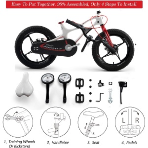 Bicicleta RoyalBaby Space Shuttle 16 White - Img 6
