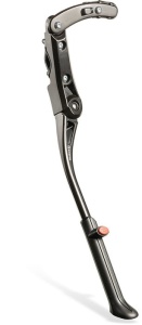 BikeFun - Cric reglabil Bicicleta Kickstand 24-29", aluminiu - negru