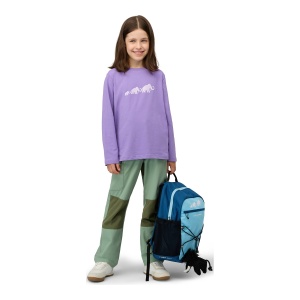Bluza Copii Mammut Core Longsleeve Logo Lavandin - Img 4