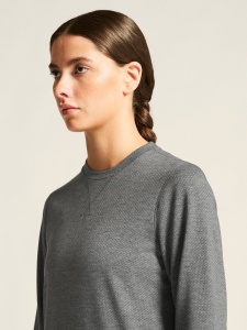 Bluză dame Craft Layers Thermal Mesh Cn - gri | strat de bază termic - Img 4