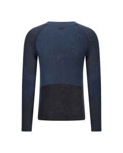 Bluză tehnică CEP Ski Merino Base Layer mânecă lungă | lână merino - black - Img 3