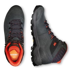 Bocanci Drumetie Barbati Mammut Mercury IV Mid GTX Black-Hot Red - Img 10