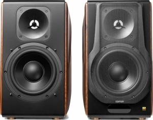 Boxe Edifier Premium 2.0 Speaker System, Brown-Black - Img 6