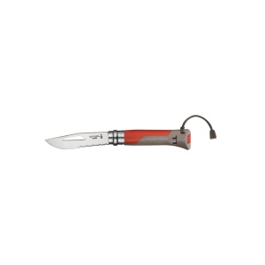 Briceag N08 Outdoor Cu Fluier Soft Red 8.5Cm