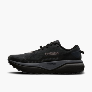 Brooks - pantofi alergare trail - Cascadia 20 GTX W - Black I Ebony I Nocturnal - 38 - Img 5