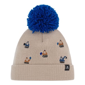 Caciula Copii Eisbar Talur Pompon Mubrshed Silver-Lapis