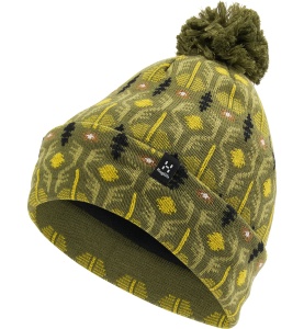 Caciulă Haglöfs Mountain Jaquard Beanie – Olive Green Pattern