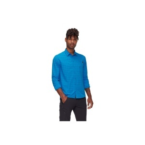 Camasa Barbati Mammut Lenni LS Glacier Blue Marine