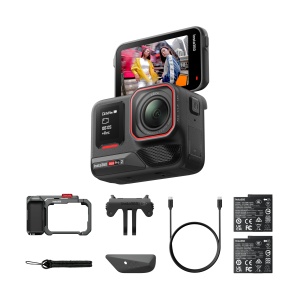 Cameră de acțiune Insta360 Ace Pro 2 Xplorer Bundle, dublă baterie - Slate Gray