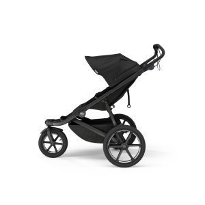 Carucior Thule Urban Glide 3 all-terrain cu prinderea hamului magnetica, Black - Img 2