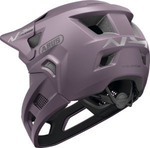 Cască copii MTB full-face Abus YouDrop FF - mov prăfuit - Img 4