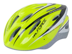 Casca Force Hal fluo/negru S-M (54-58 cm)
