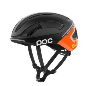 Casca oras POC Omne Beacon Mips - Fluorescent Orange AVIP/Uranium Black Matt