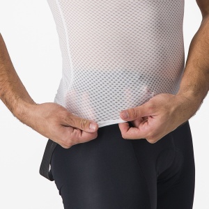 Castelli - bluza de corp cu maneca scurta - Pro Mesh 2.0 Short Sleeve - 15-28 gr C - alb - Img 6