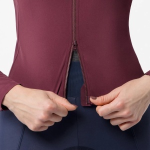 Castelli - jacheta ciclism iarna - Sweetspot W Jacket - bordeaux inchis - M - Img 7