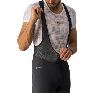 Castelli - Pantaloni lungi ciclism cu bretele pentru iarna si vreme rece - Polare 3 - negru - Img 4