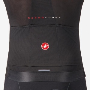 Castelli - tricou ciclism maneca scurta race fit - Aero Race 8S Jersey - 18-36 gr C - negru - Img 4