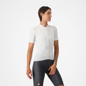 Castelli - tricou ciclism maneca scurta regular fit - Anima 4 W Jersey - 18-32 gr C - ivoar