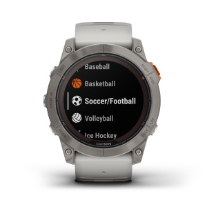 Ceas Garmin Fenix 7X Pro 51MM Sapphire Solar Titan Gray/Orange - Img 5