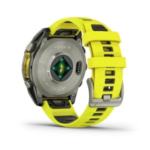 Ceas Garmin Fenix 8 Solar Saphire Titanium 47MM Bare Titanium/Graphite - Img 4
