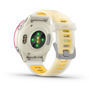 Ceas Garmin Forerunner 570 Amoled 42MM Bone/Raspberry/Mango - Img 3