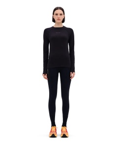 CEP - bluza base layer maneca lunga - Core Run Merino W - black - L - Img 7