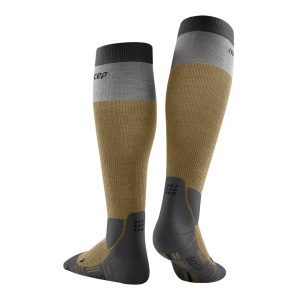 CEP - sosete compresie inalte - Hiking Light merino Socks W - Sand I Grey - Img 5