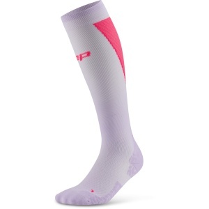CEP - sosete compresie inalte - run ultralight socks tall 4.0 W - lilac | pink - Img 2