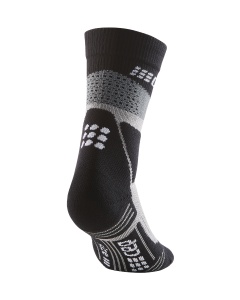 CEP - sosete compresie medii - max cushion hiking merino mid-cut - grey I mint - Img 6