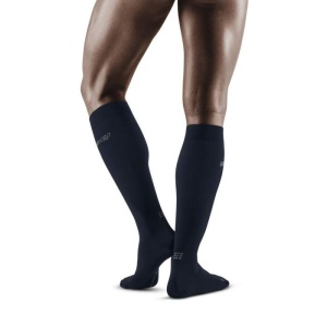 CEP - sosete de recuperare inalte - Allday Recovery Compression Socks - Dark Blue - Img 2