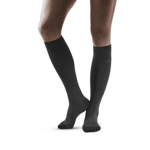 CEP - Sosete lungi compresie pentru femei Business Commuter Tall Compression women Socks - negru gri - Img 3