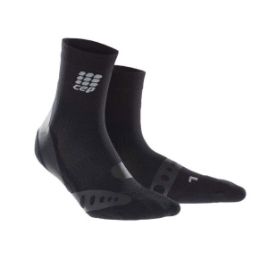 CEP - Sosete scurte pentru suport pronatie, model unisex, Ortho Pronation Control Short Socks - negru - Img 1