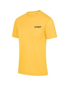 CEP - tricou tehnic - run shirt short sleeve - marigold - Img 2