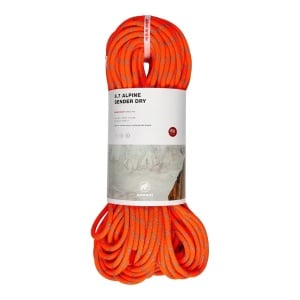 Coarda Dinamica Mammut Alpine Sender Dry 60M Vibrant Orange Ocean