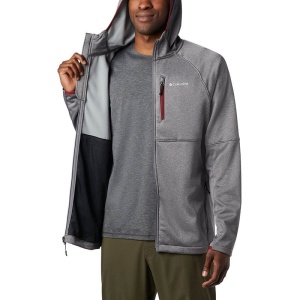 Columbia - Bluza Barbati Columbia Outdoor Elements Hooded Full Zip - gri - Img 4