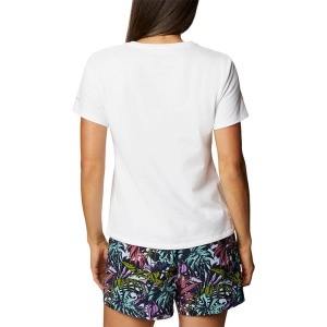 Columbia - Tricou Femei Columbia Alpine Way Screen Ss Tee - alb - Img 2