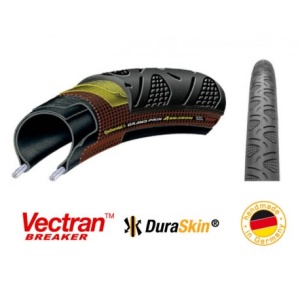 Continental anvelopa pliabila Grand Prix 4season - 700 x 25C - 25-622, negru - Img 2