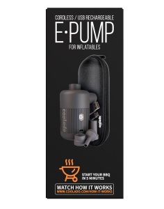 Coolado pompa aer USB reincarcabila - negru - Img 5