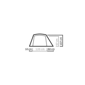  Cort 2 persoane Salewa Micra II - Img 2