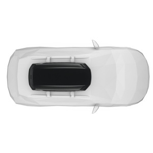 Cutie portbagaj Thule Pulse 2 M, Negru Mat - Img 10
