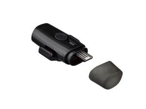 Faruri Set Topeak PowerLux Combo TMS098, Fata HeadLux 100Usb, Spate TailLux 25 Usb - Negru-Rosu - Img 5