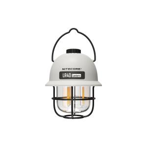 FELINAR REINCARCABIL NITECORE LR40 USB-C, 100 LUMENI, FUNCTIE POWERBANK, ALB