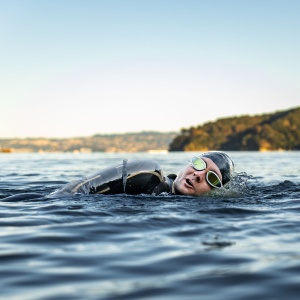 Finis - ochelari inot adulti Alliance googles - alb lentila oglinda - Img 4