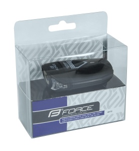 Force - Lumina bicicleta fata (far fata) Force CASS, 300 lumeni, incarcare USB - negru - Img 4