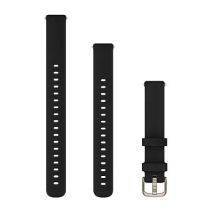 Garmin - curea nailon - Lily 2 - 14 mm - coffee | cream gold - Img 6