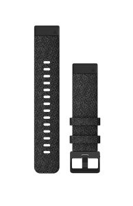 Garmin curea nailon - QuickFit 20 - neagra - negru