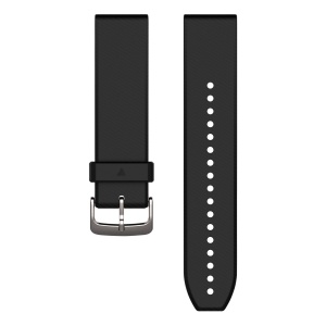 Garmin curea silicon QuickFit 22 - neagra design Approach - Img 2