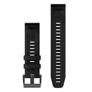 Garmin curea silicon QuickFit 22 - negru - 3 piese - Img 3