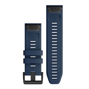Garmin curea silicon QuickFit 26 - albastru Captain Blue - Img 4
