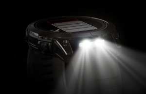 Garmin - fenix 7x Pro Sapphire Solar smartwatch premium cu incarcare solara 51mm - ramă Titan DLC Carbon Grey si curea din silicon neagră - Img 10
